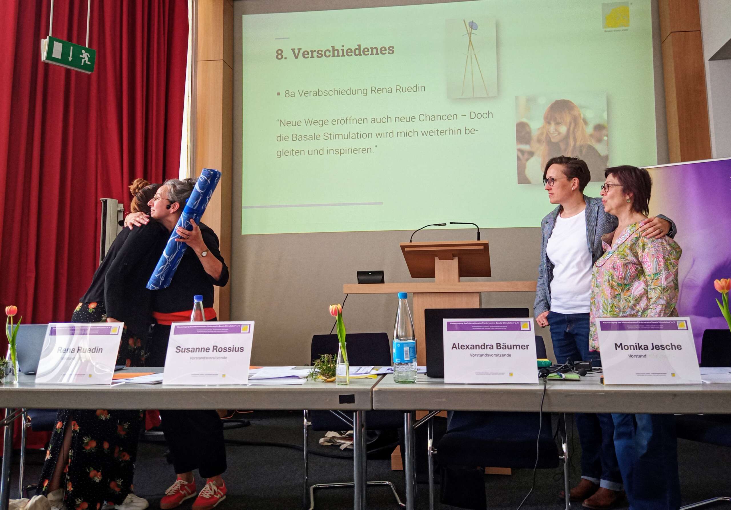 Verabschiedung von Rena
